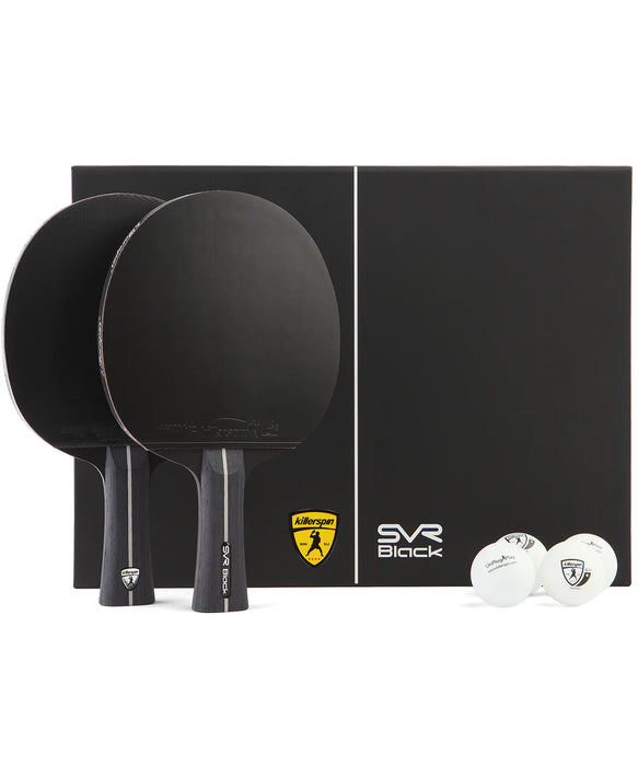 Killerspin - SVR 2U Black Ping Pong Paddle Set