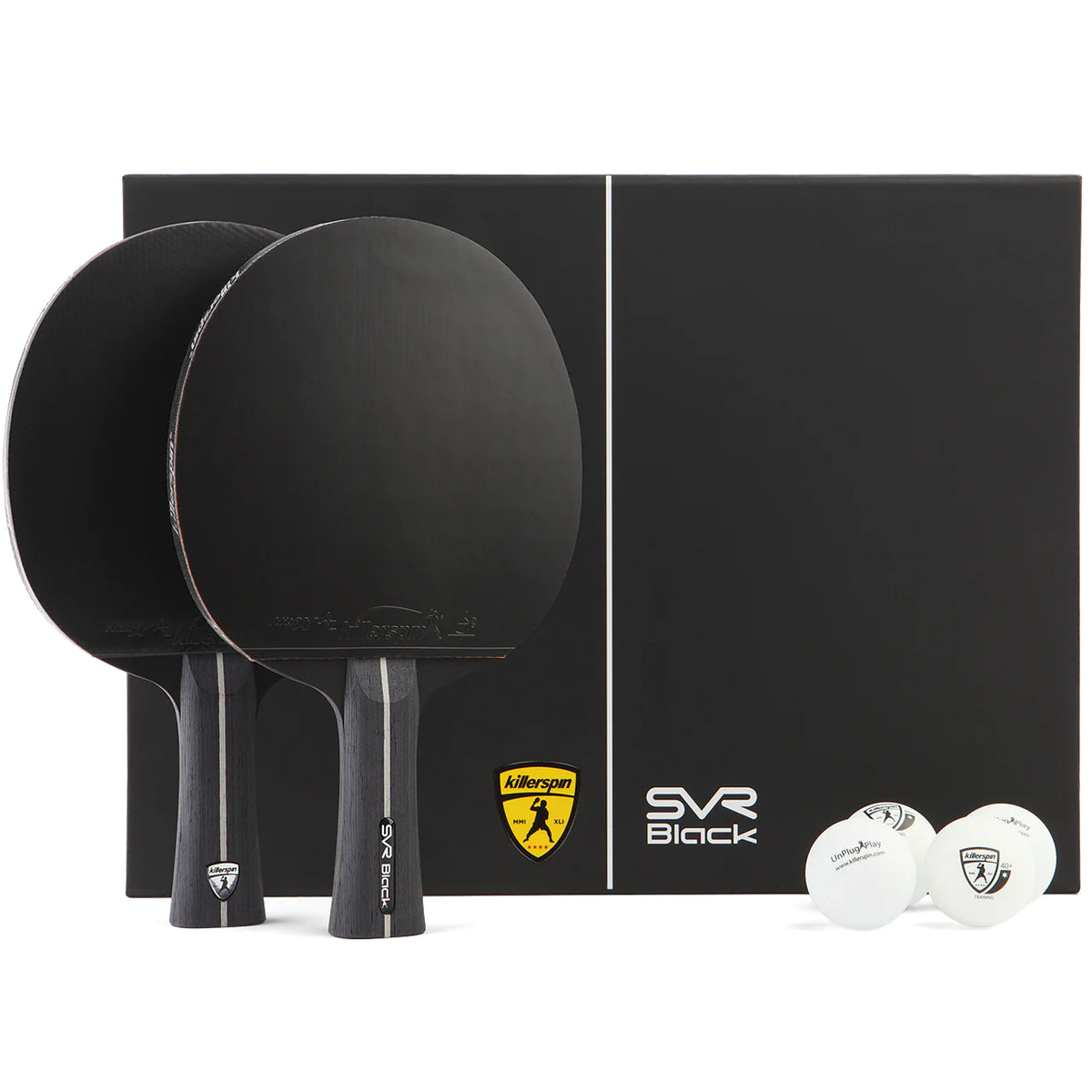 Killerspin - SVR 2U Black Ping Pong Paddle Set — I NEED MAN CAVE